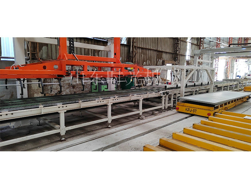 智能免拆模板澆筑生產線